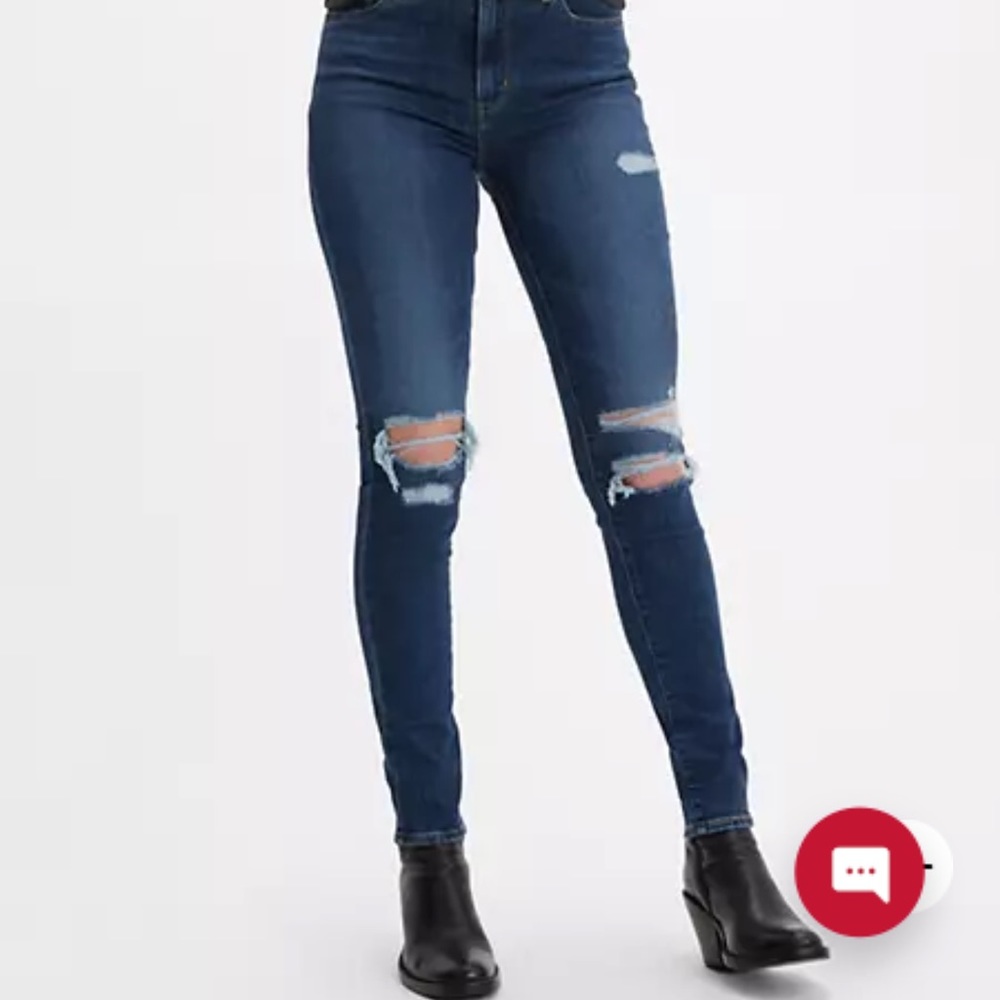 Levi 721 High Rise Skinny Jeans Size 32